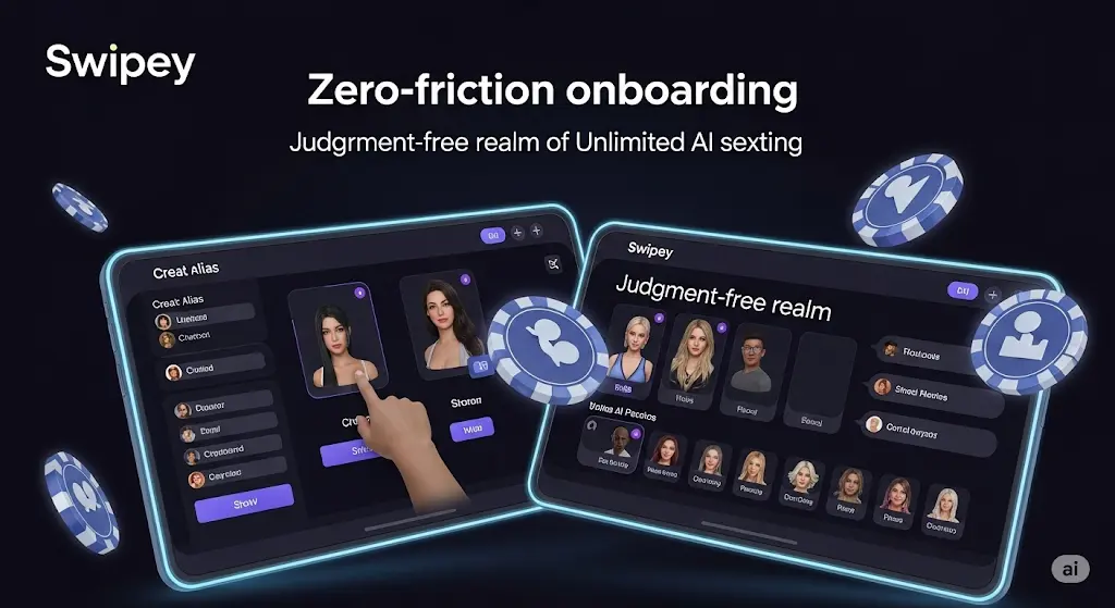 Start Sexting with AI Now: Swipey’s Zero-Friction Onboarding